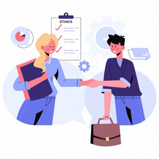 flat-design-business-ethics-illustration-with-people_23-2148711130